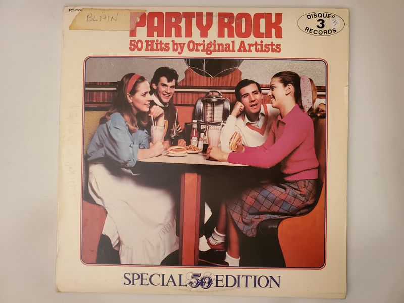 Various Artists Party Rock: 50 Hits by Original Artists (Special 50 Edition) vinyl record